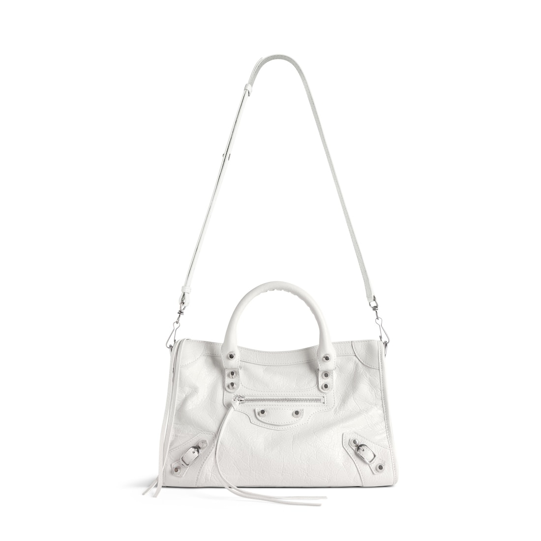 Le City Bag Small in Optic White - 4