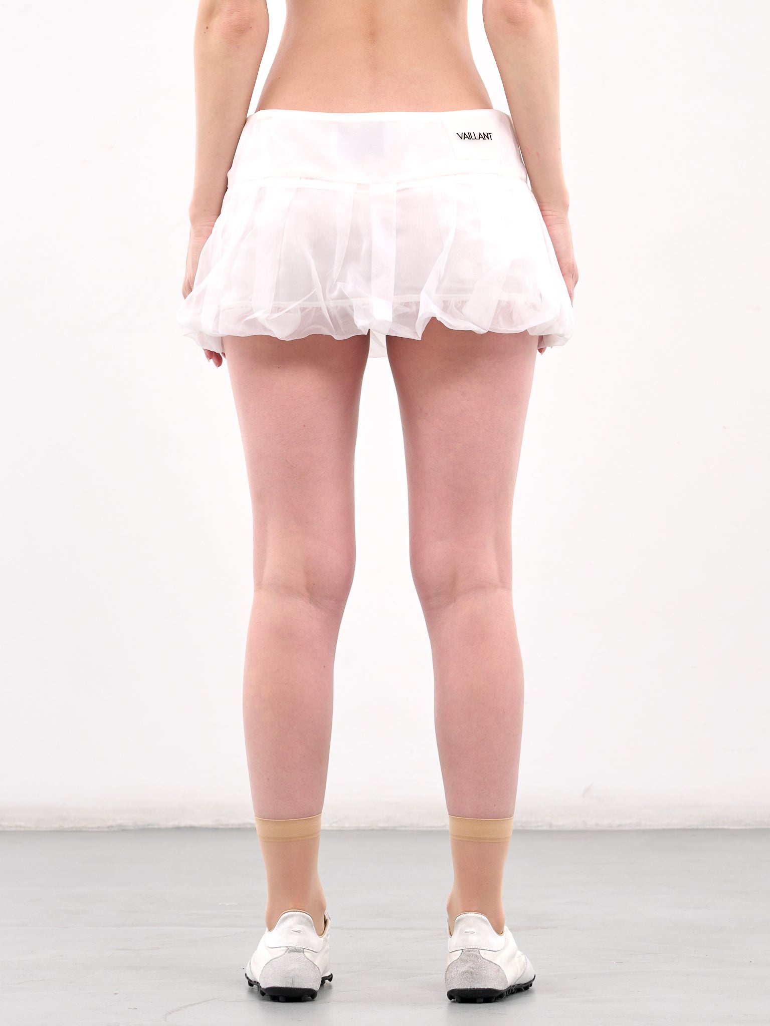 Balloon Hem Mini Skirt - 3