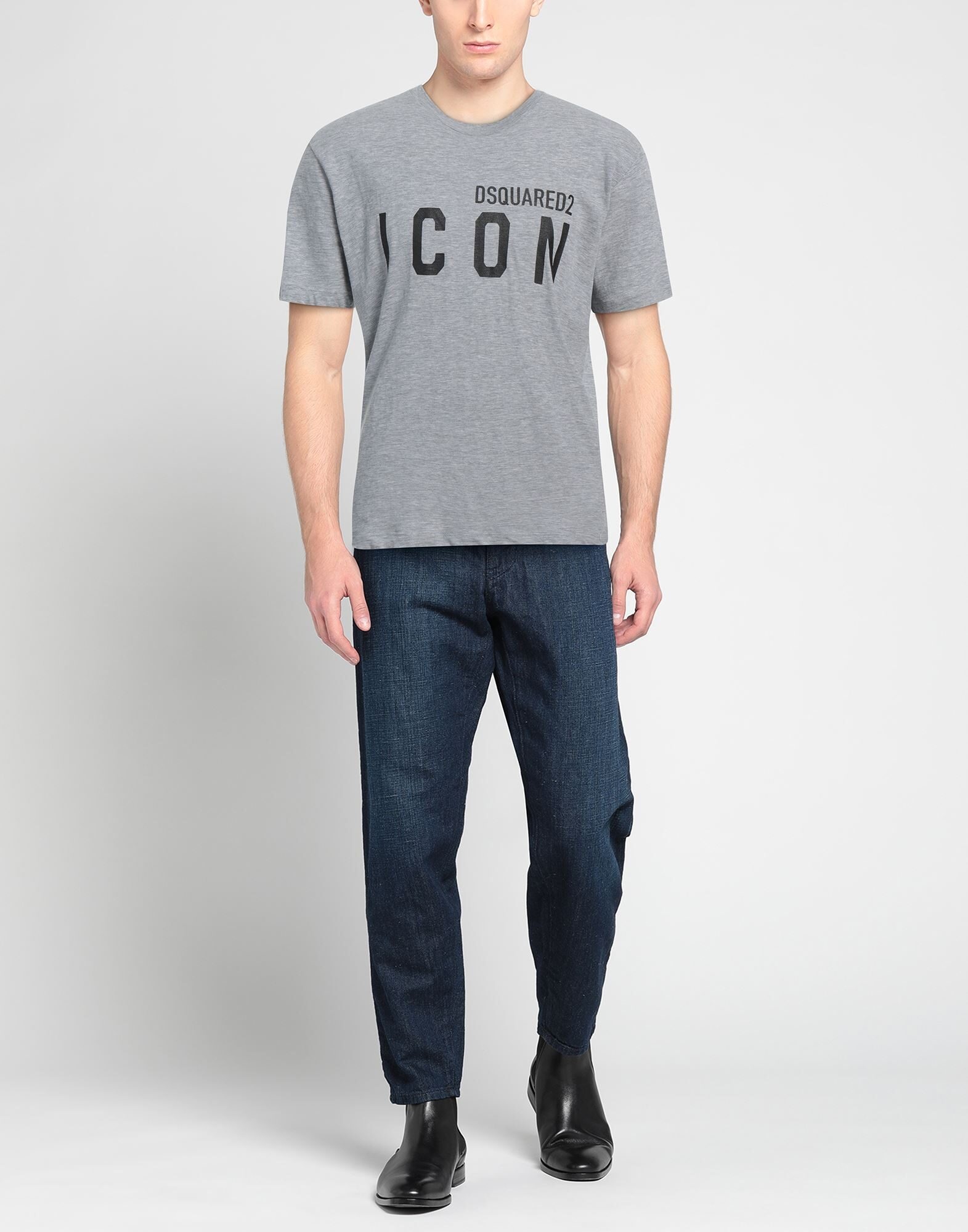 Grey Men's T-shirt - 2