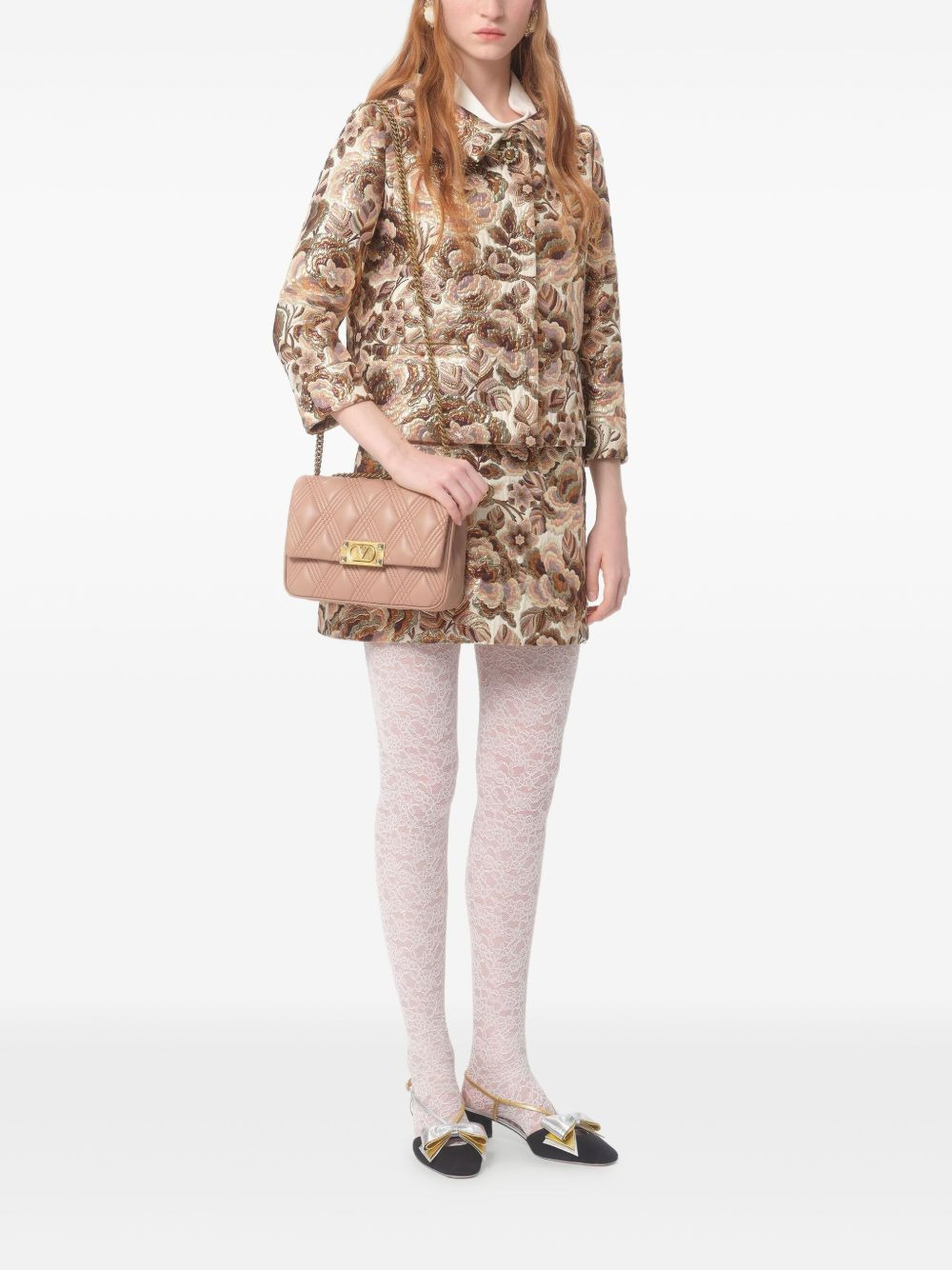 quilted leather shoulder bag - 2