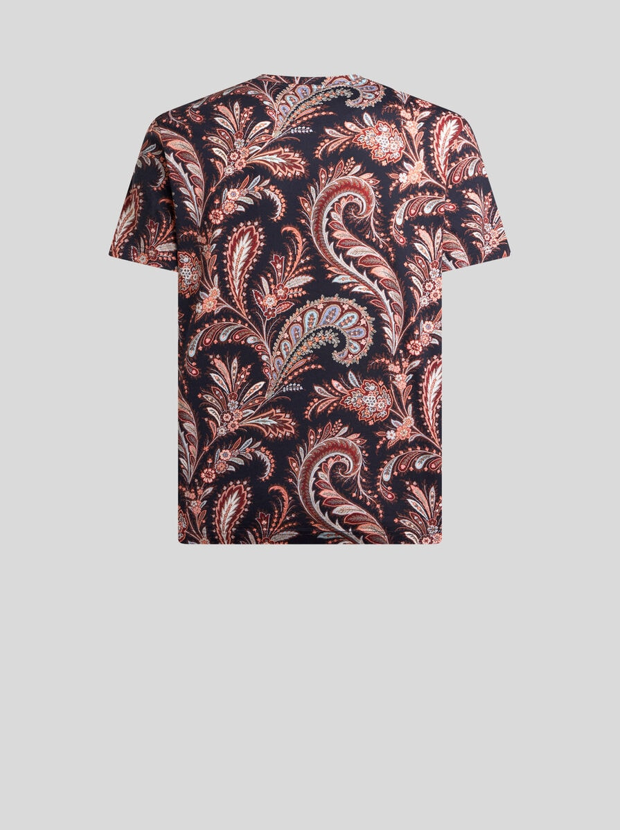 FLORAL PAISLEY T-SHIRT - 5