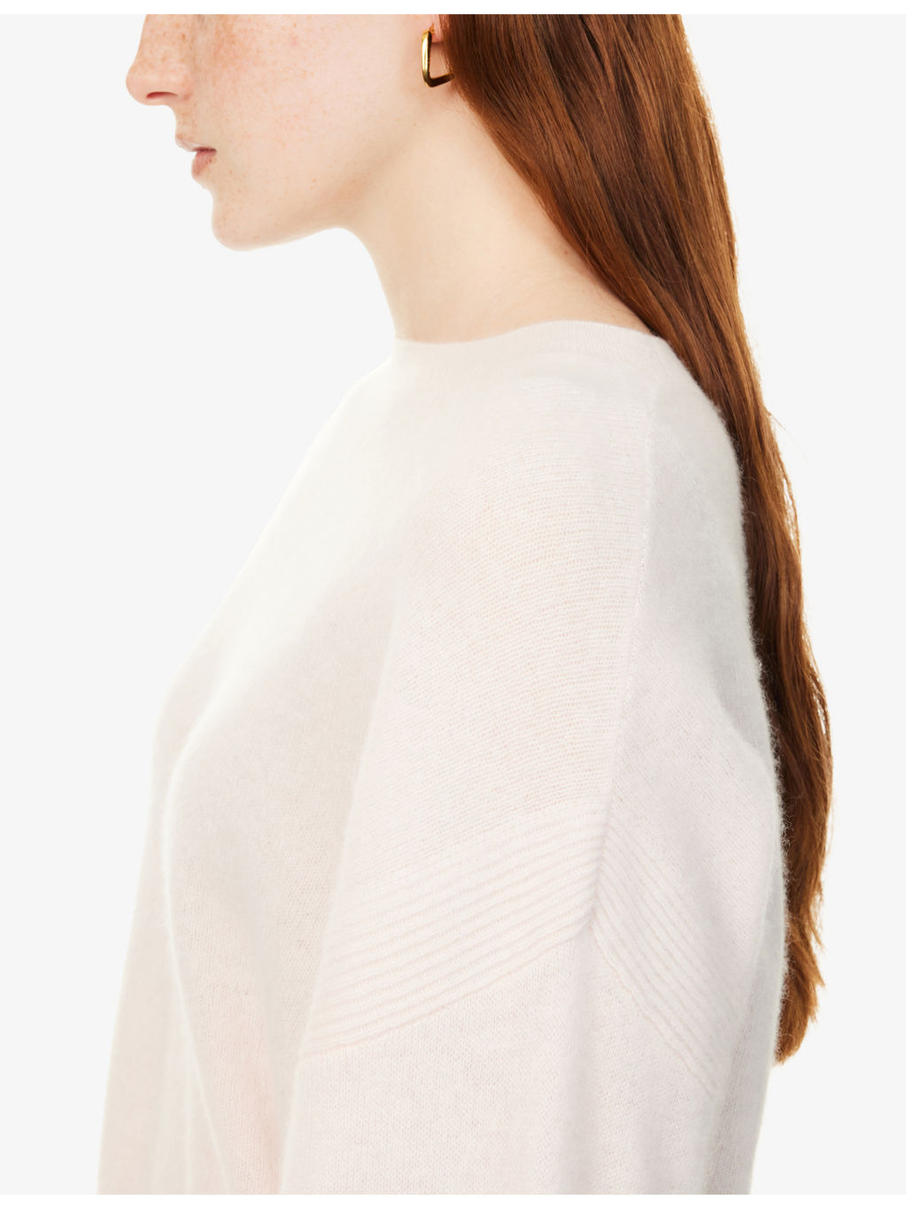Regular-fit round-neck cashmere-knit jumper - 5