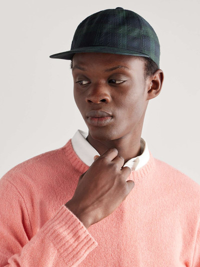 BEAMS PLUS Checked Seersucker Baseball Cap outlook