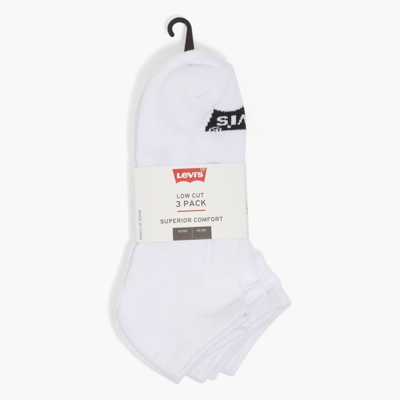 LEVI'S® LOGO LOW CUT SOCKS (3 PACK) - 5