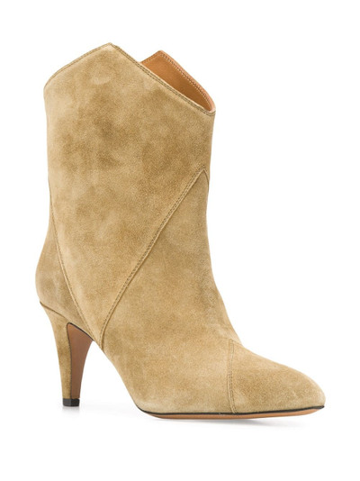 Isabel Marant Demika geometric-panel boots outlook