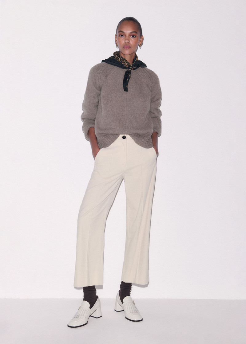 Straight Crop Pant 1
