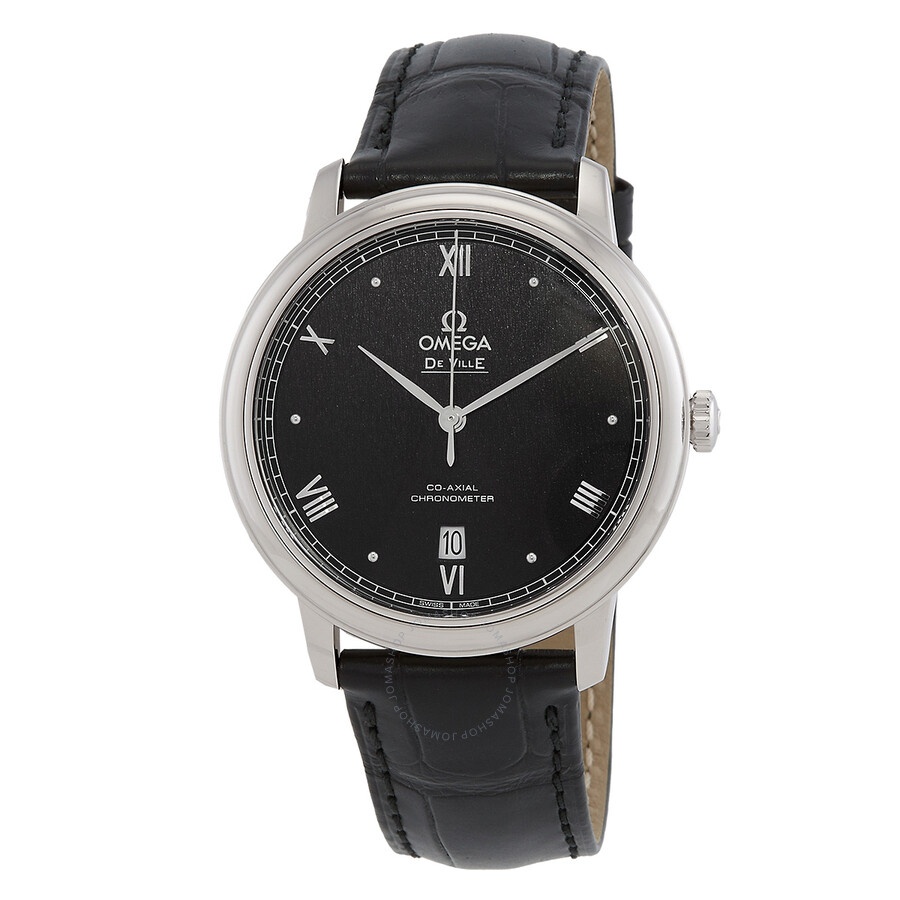 Omega De Ville Prestige 39.5mm Automatic Black Dial Men's Watch 42413402001002 - 2