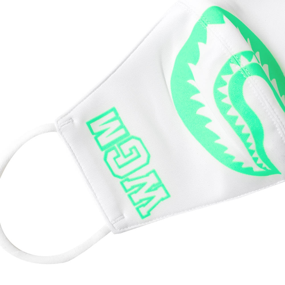 A Bathing Ape Glow In The Dark Shark Mask - 2