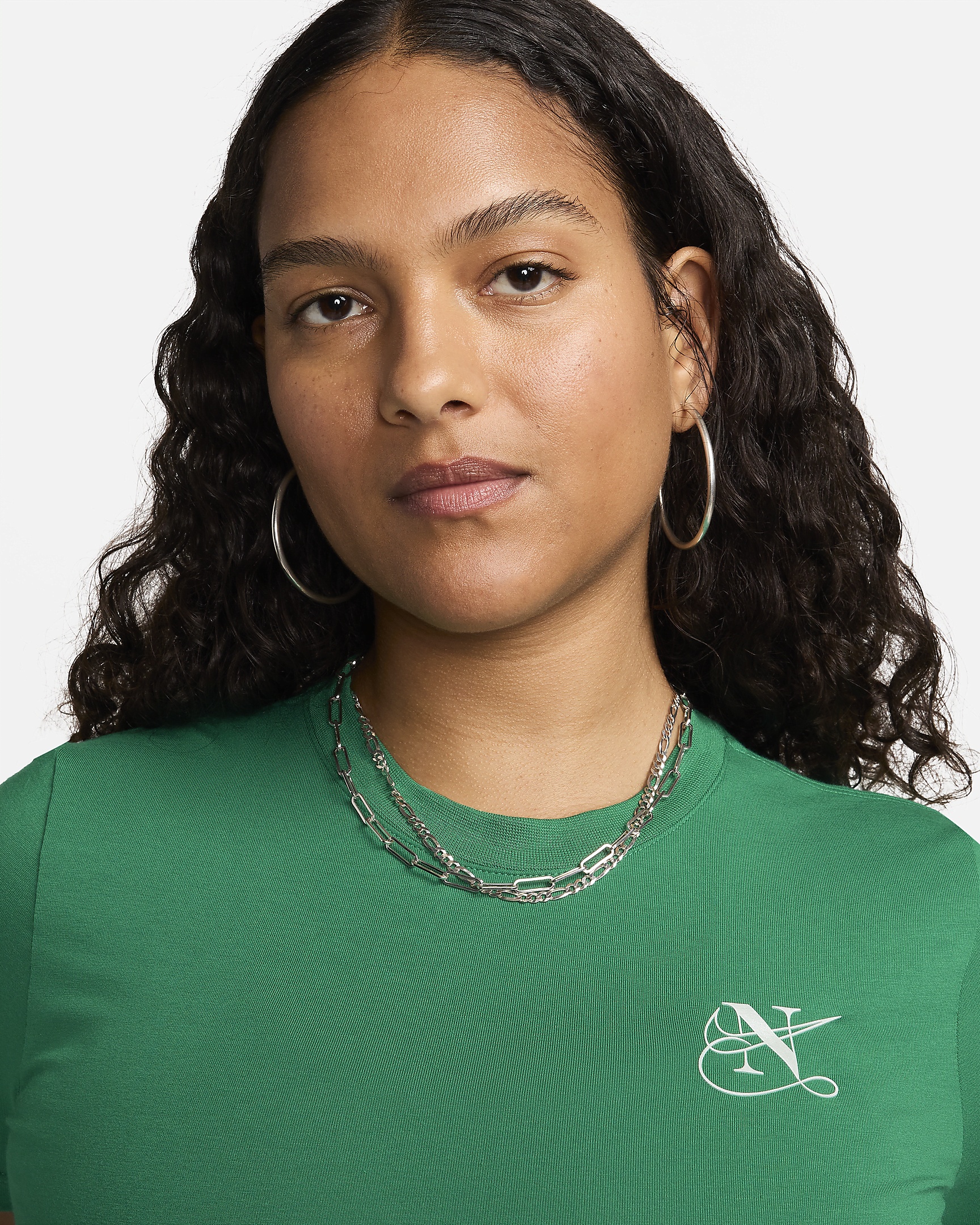 Women's Nike Sportswear Essential Slim Cropped T-Shirt - 3