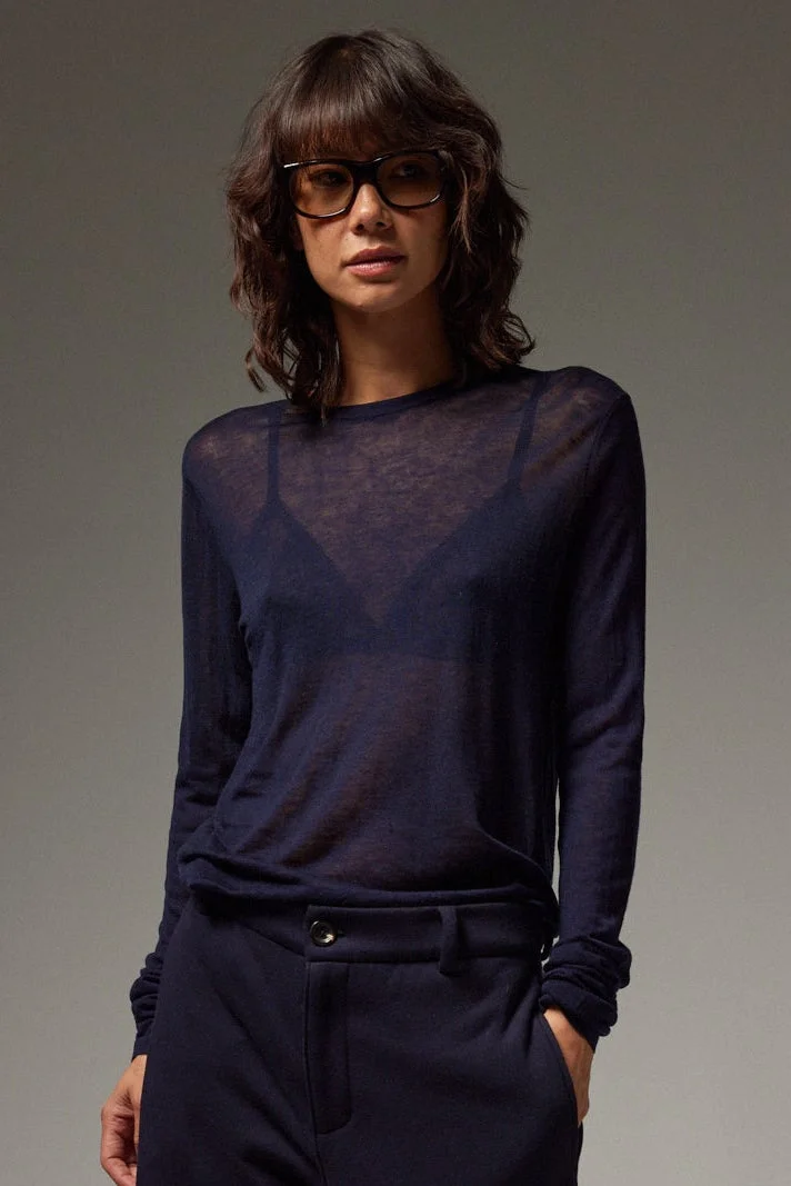 TISSUE LONG SLEEVE TEE - 1