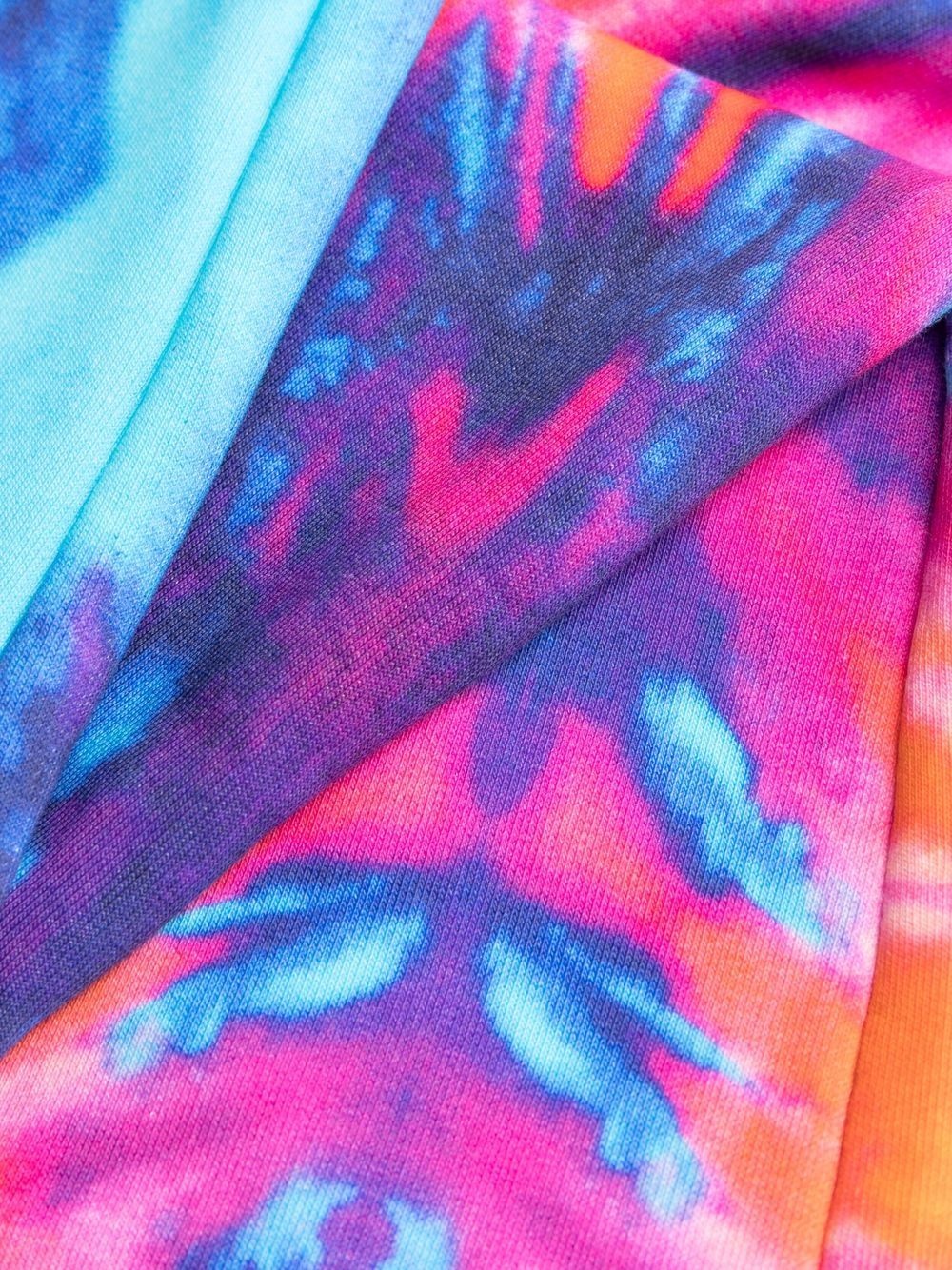 tie-dye tracksuit bottoms - 7