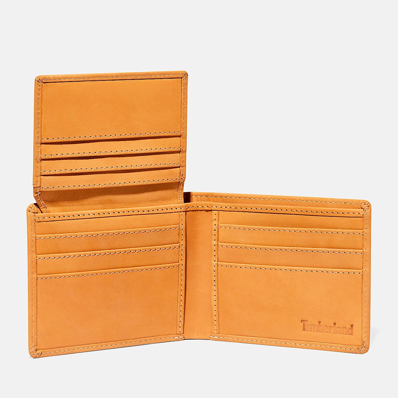 Men's Red Bank Oversized Tree-Logo Passcase Wallet - 3