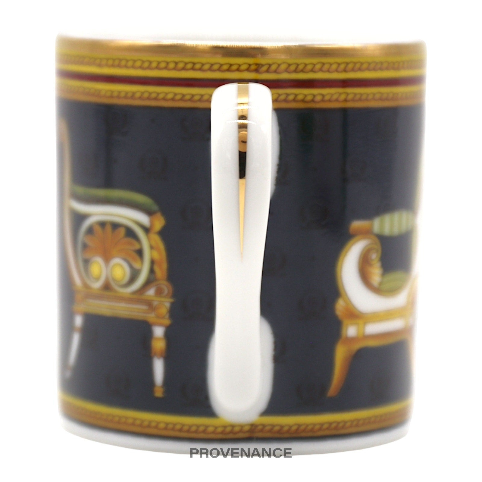 Gucci Porcellana Chairs Espresso Cup - Black/Gold - 2