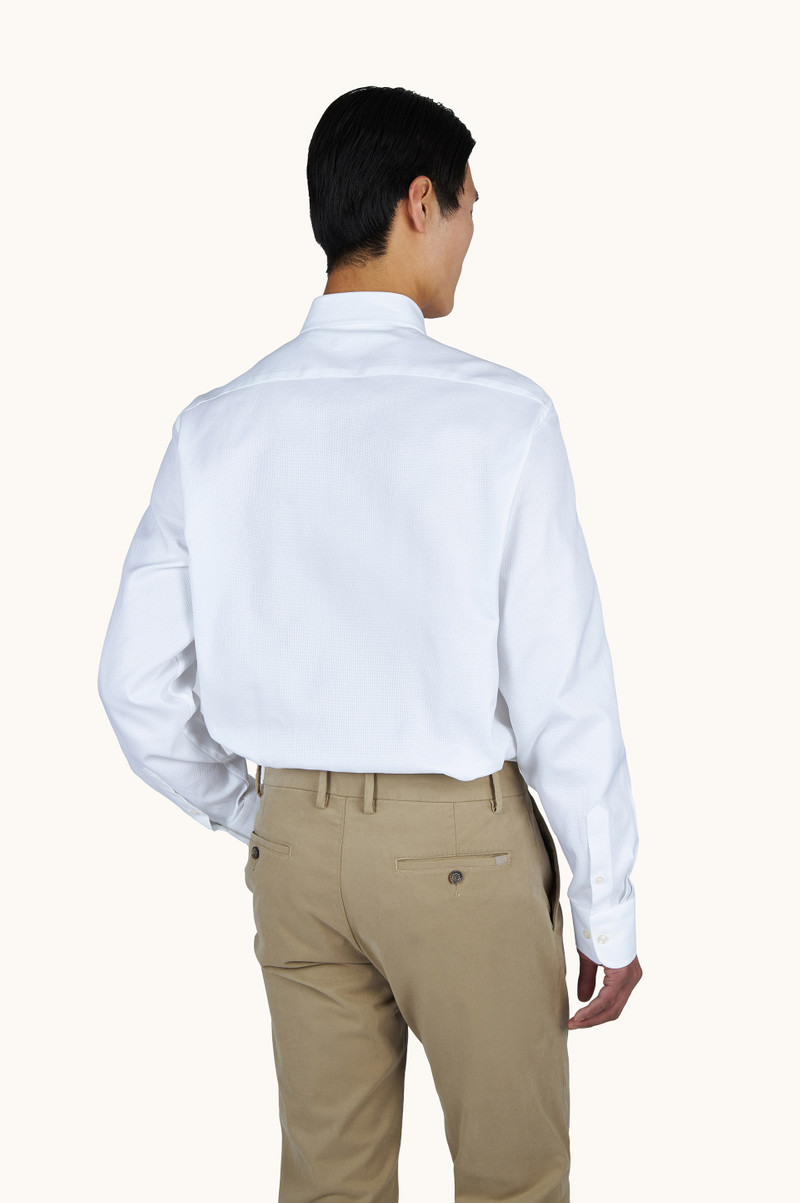 SOFFIO COTTON SHIRT WITH DAMIER PATTERN 3