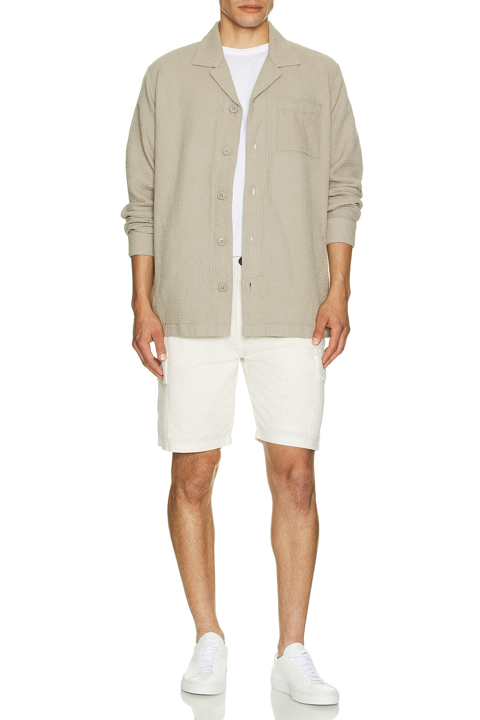 Sandwood Waffle Overshirt - 4