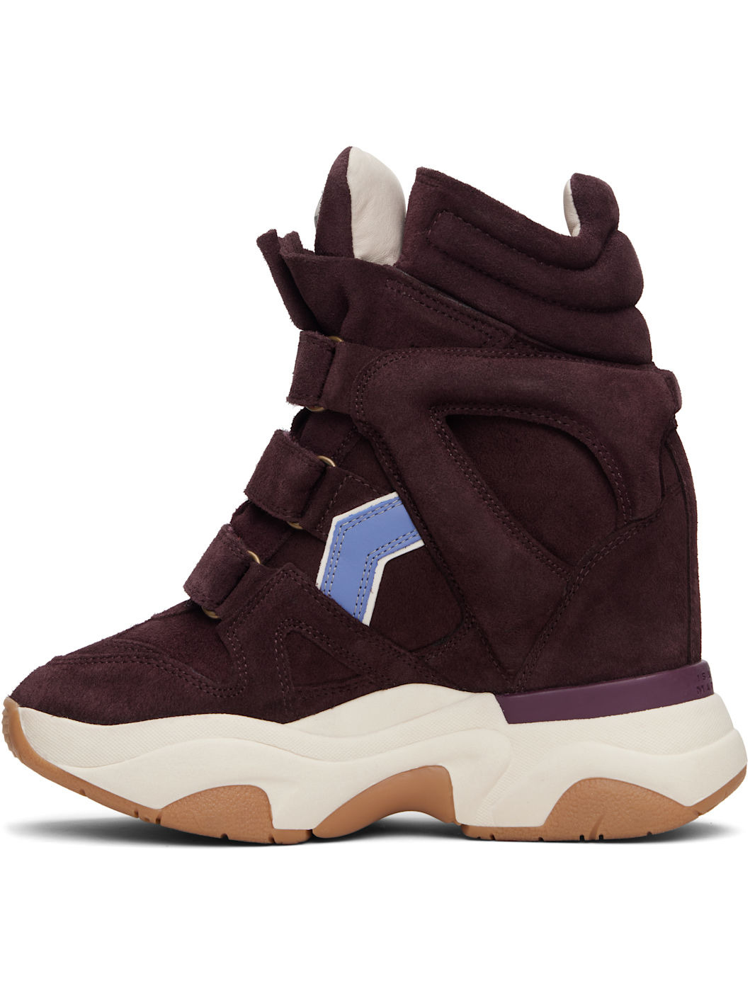 Burgundy Balskee Sneakers - 3