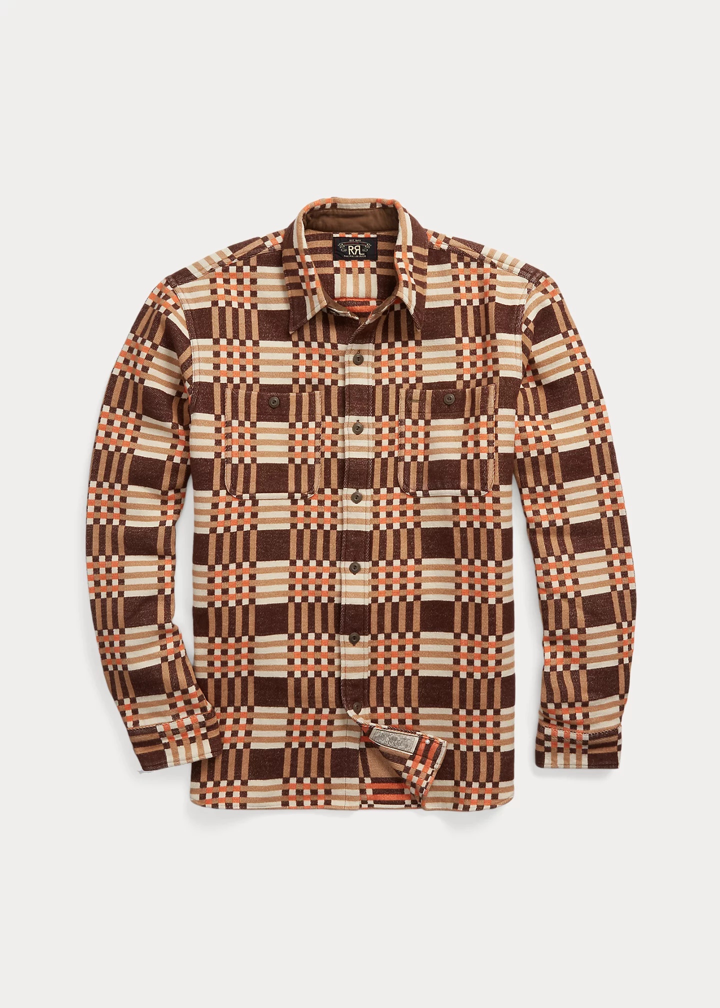 Plaid Jacquard Workshirt - 1