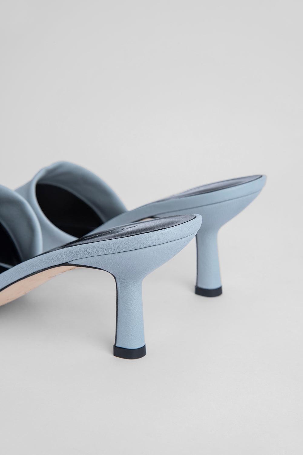 Cynthia Light Blue Stretch Leather - 5
