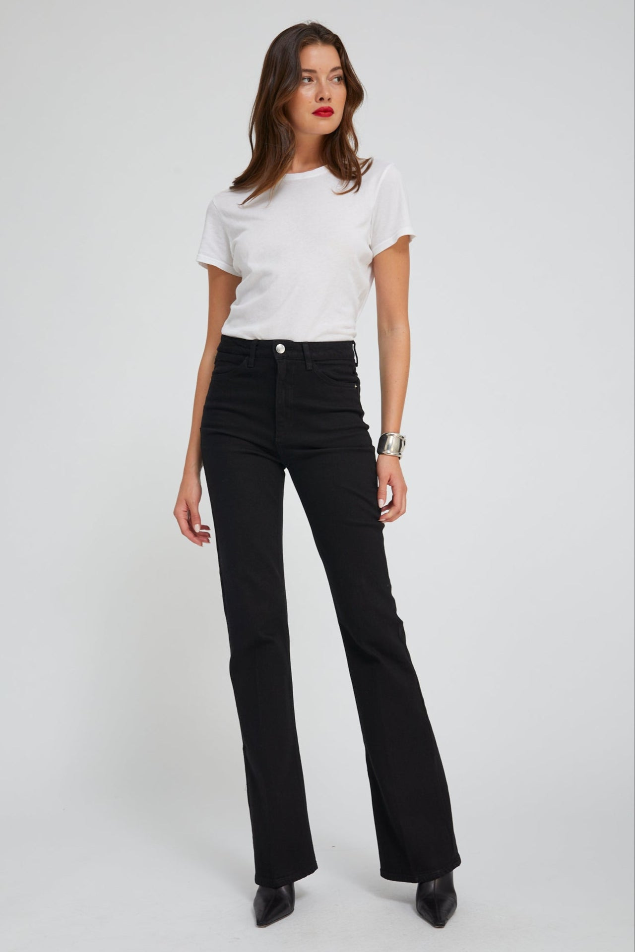 STEVIE MICRO FLARE DENIM - 3