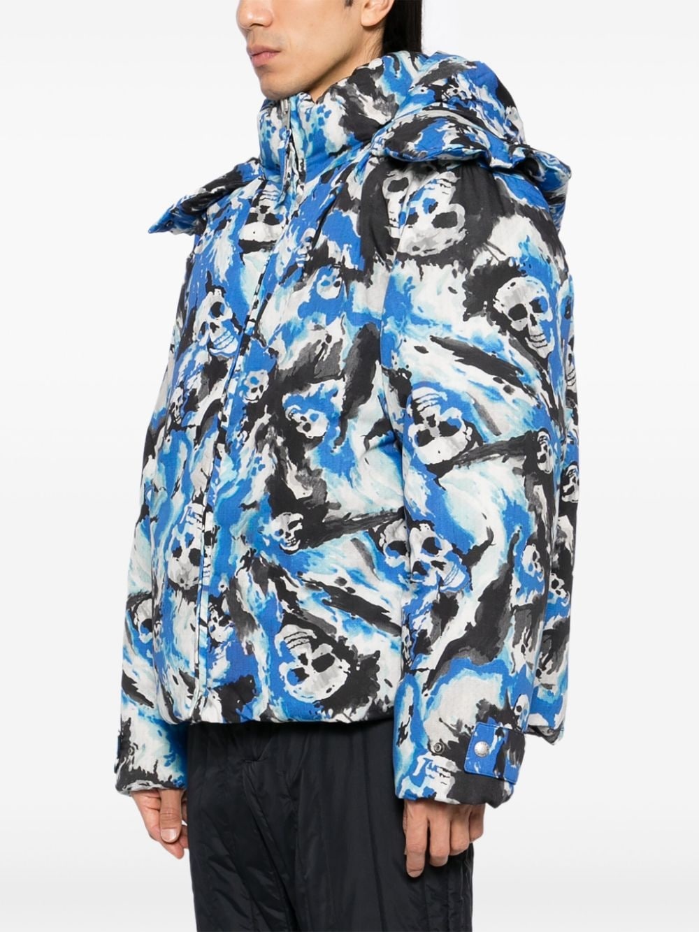 Skull padded jacket - 3
