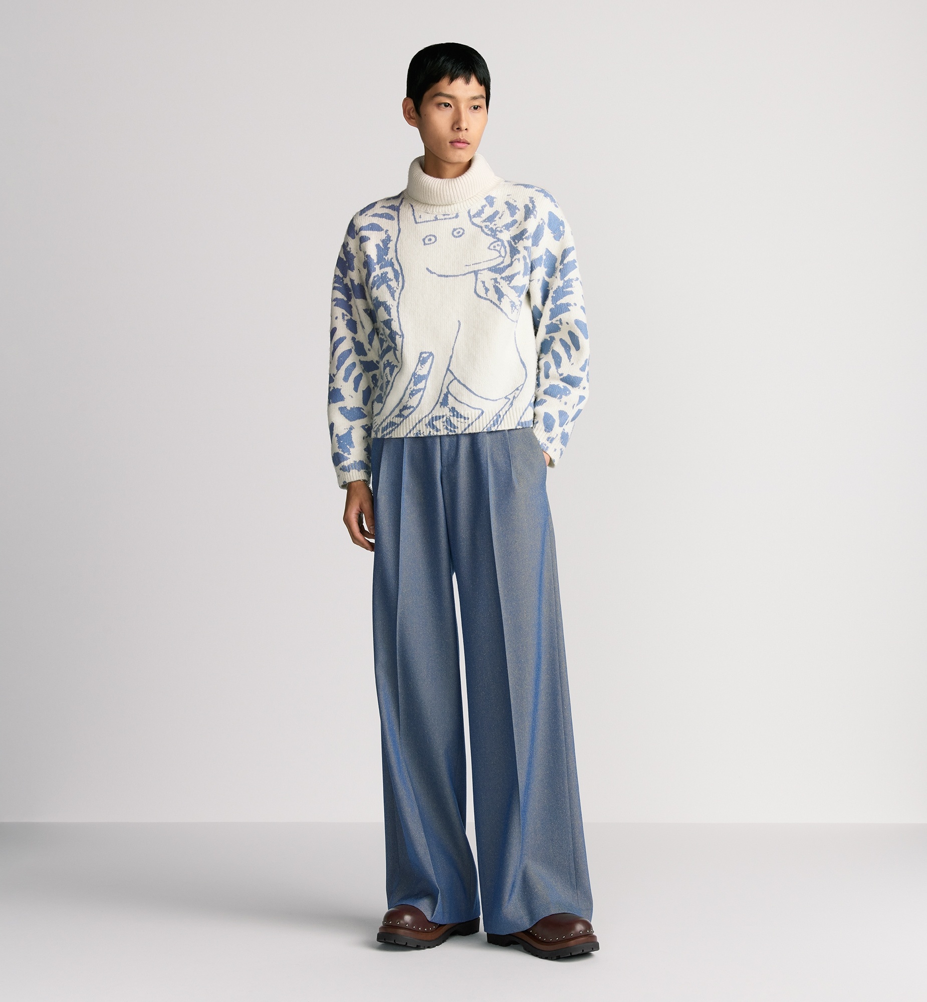 DIOR AND HYLTON NEL Turtleneck Sweater - 3