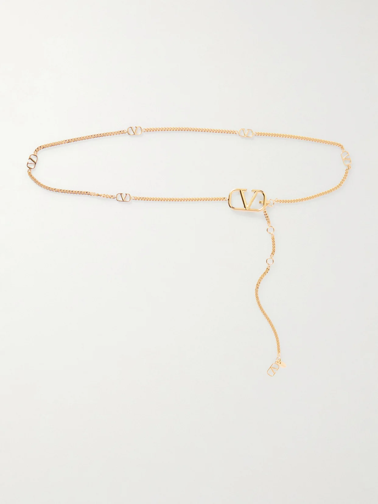 Vlogo Gold-tone Belt - 1