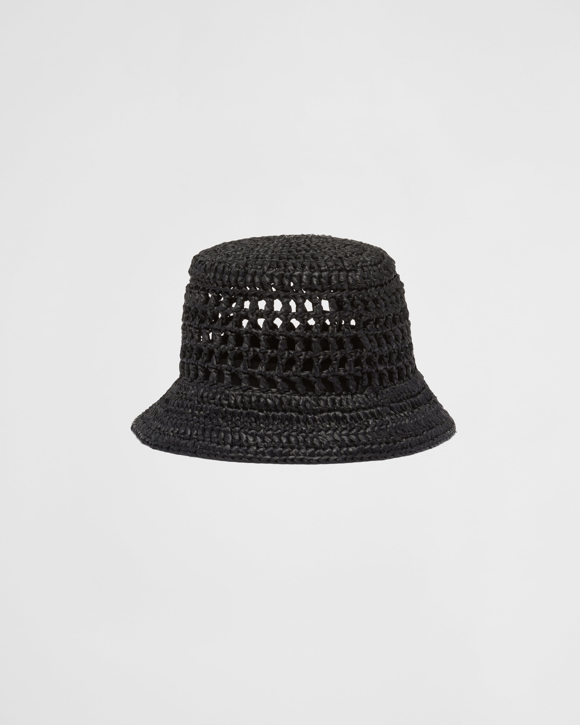 Woven fabric bucket hat - 3
