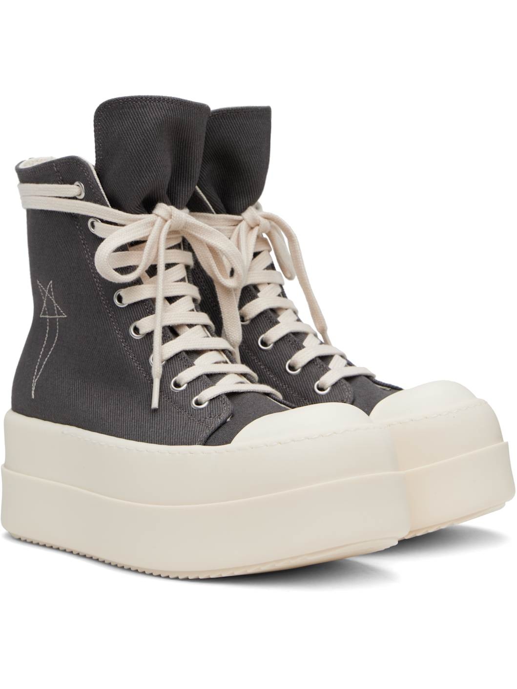 Gray Hollywood Double Bumper Sneaks Sneakers - 4