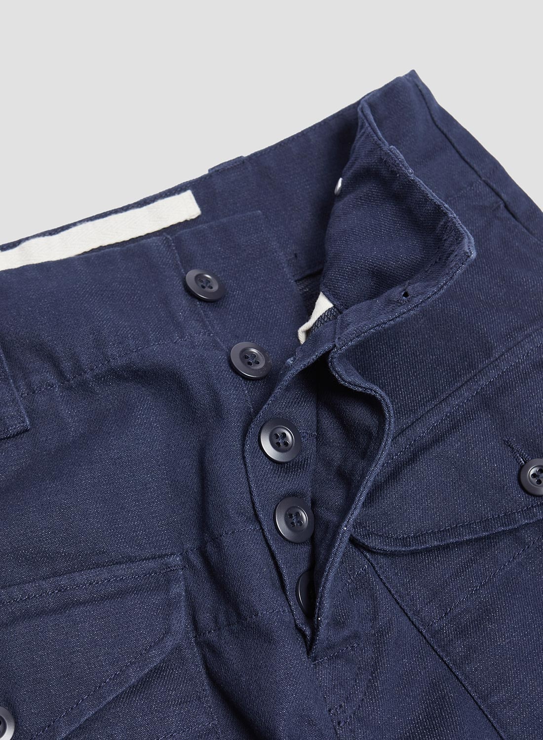 British Army Ambulance Pant in Black Navy - 4