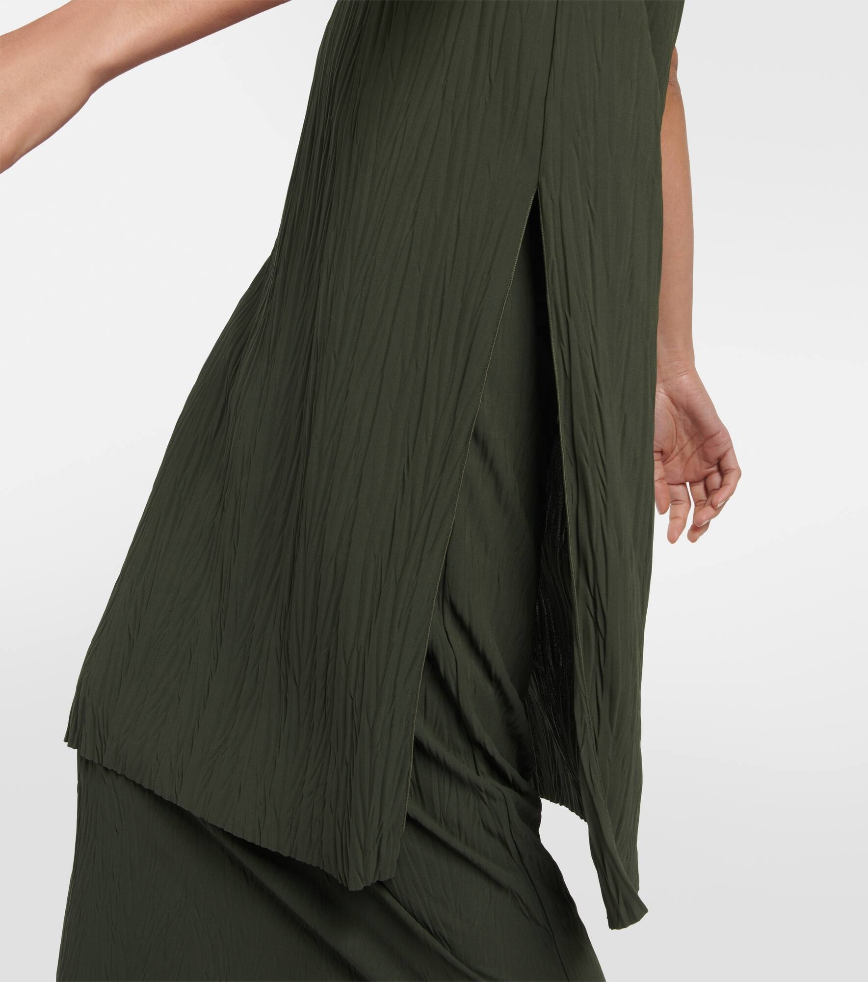 Leisure Teulada pleated jersey dress - 5