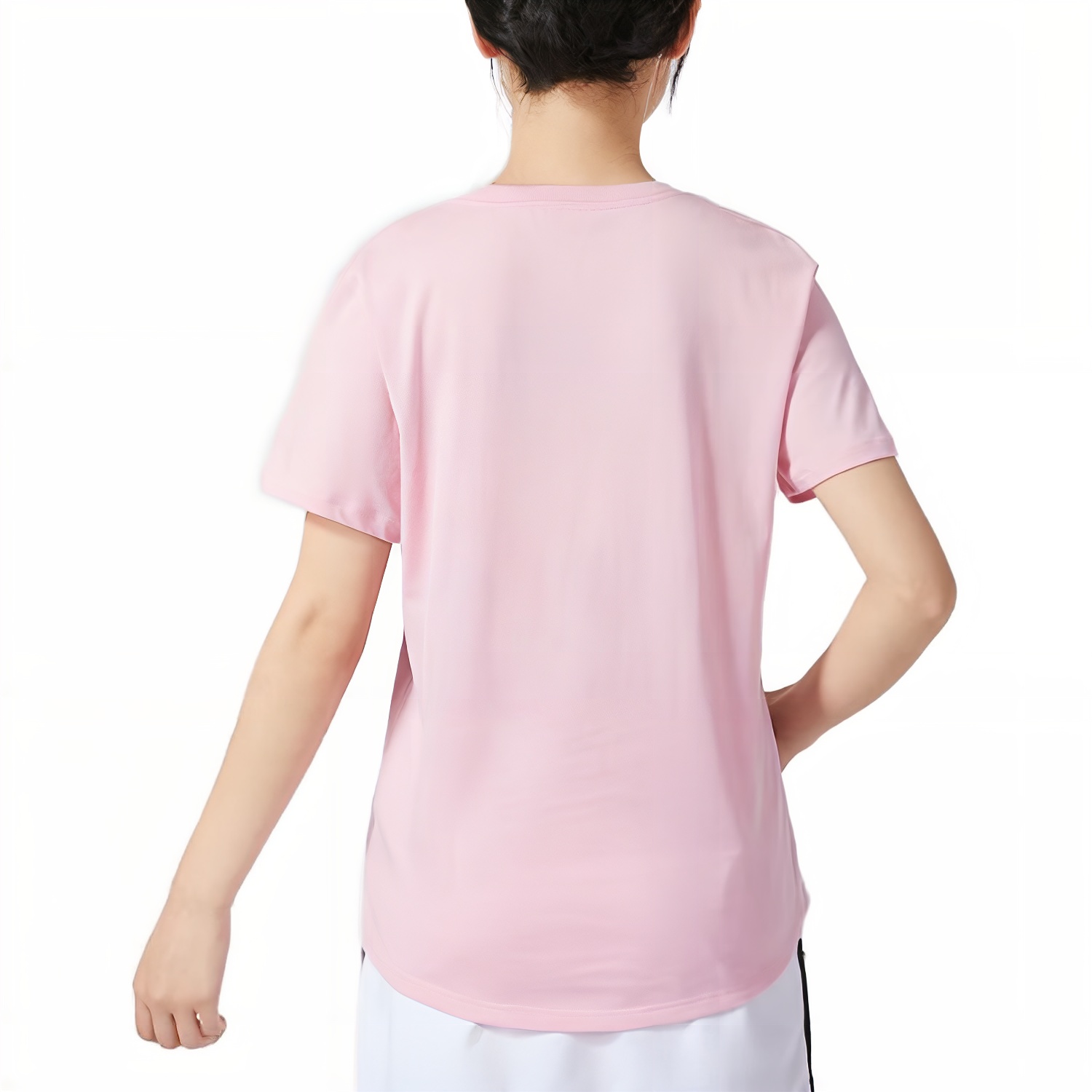 (WMNS) Nike Sportswear Essentials Logo T-Shirts 'Pink' DX7907-691 - 2