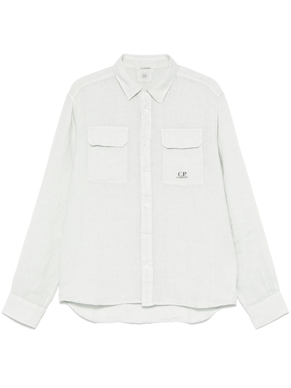 linen long-sleeves shirt - 1