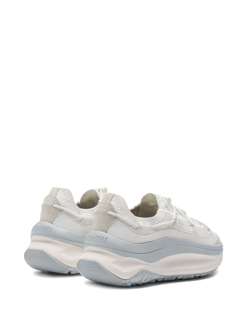 lace-up knitted sneakers 3