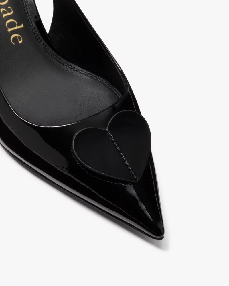 Lover Slingback Kitten Heel Pumps 7