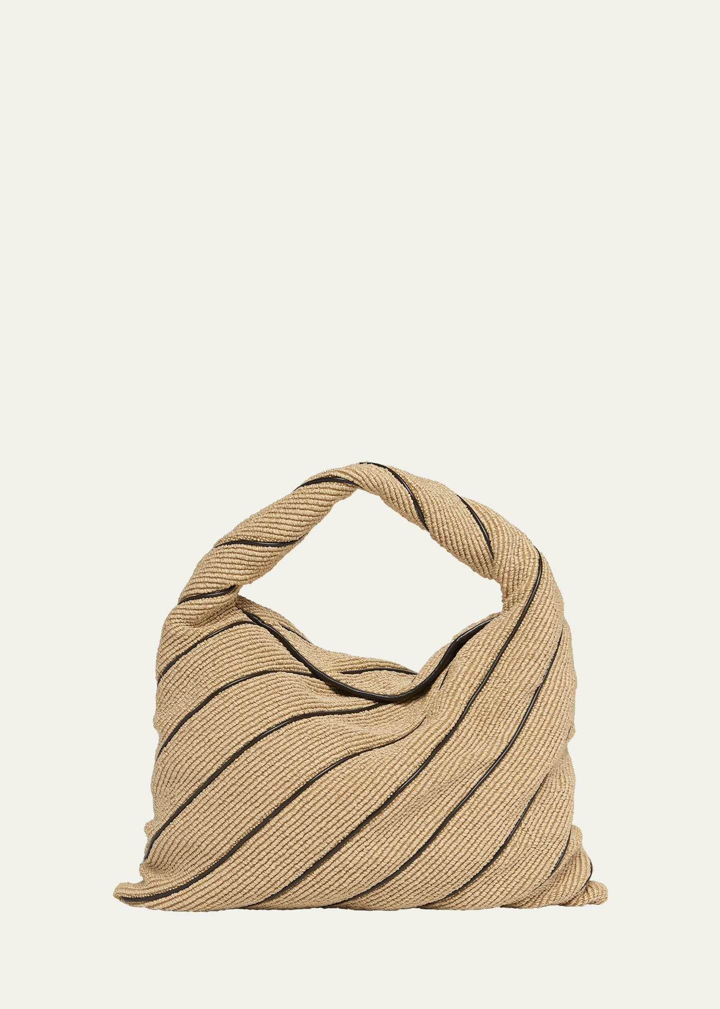 Hop Large Striped Shoulder Bag - 1