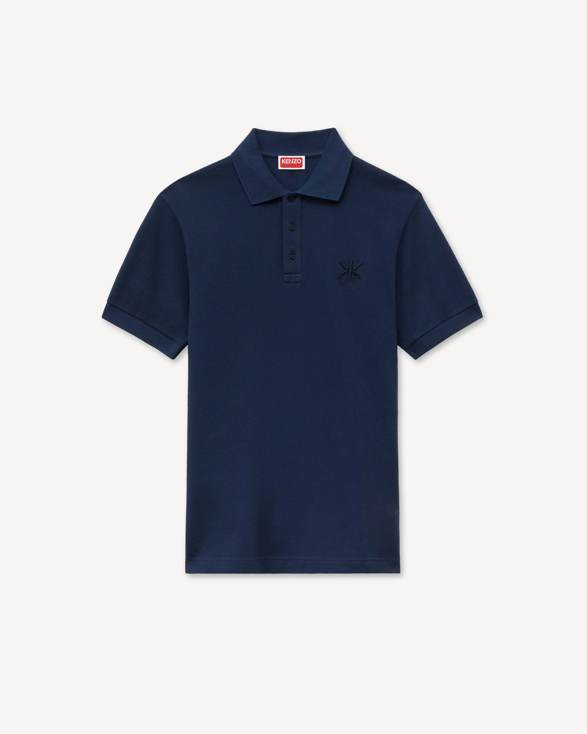 'KENZO Double K' slim polo in cotton - 1