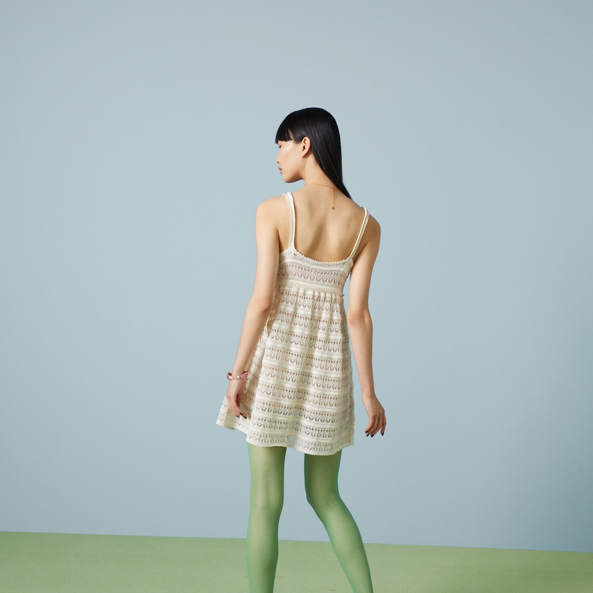 Cotton lace dress - 5