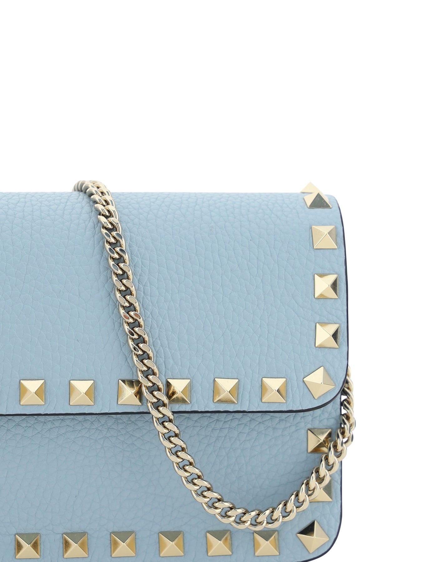 WALLET W/STRAP | ROCKSTUD | VITELLO STAM - 4