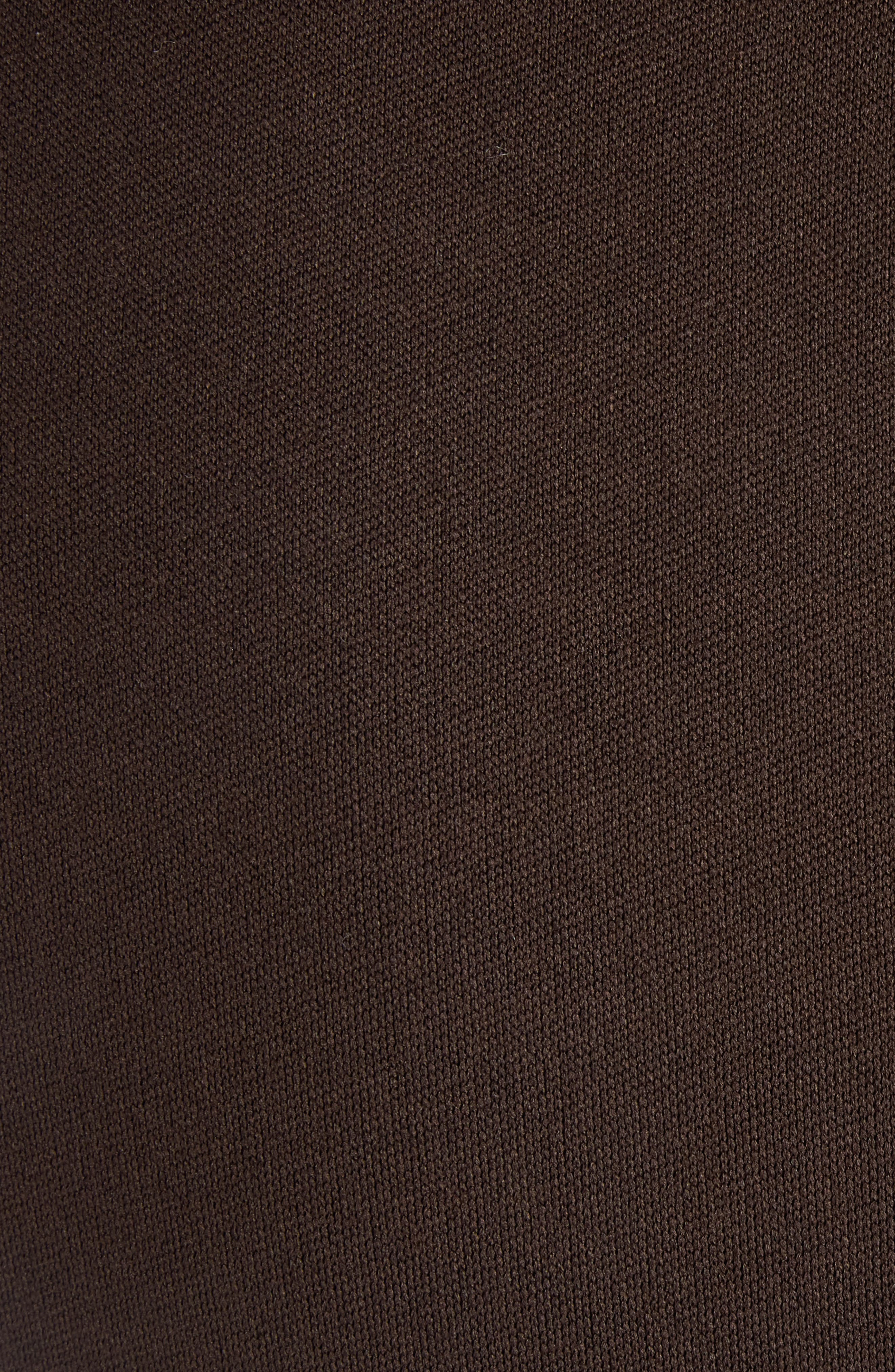 Courrèges Interlock Full Zip Top in Chocolate at Nordstrom - 6