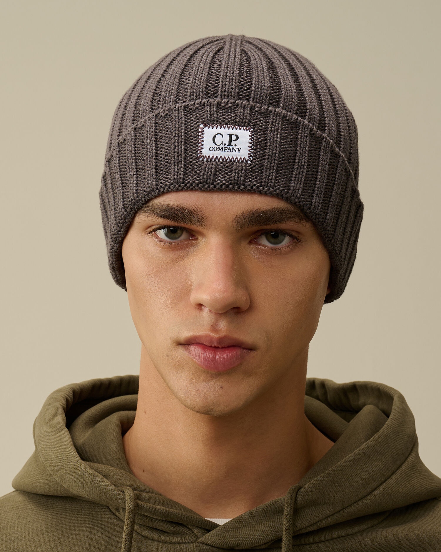 Extra Fine Merino Wool Logo Beanie - 2