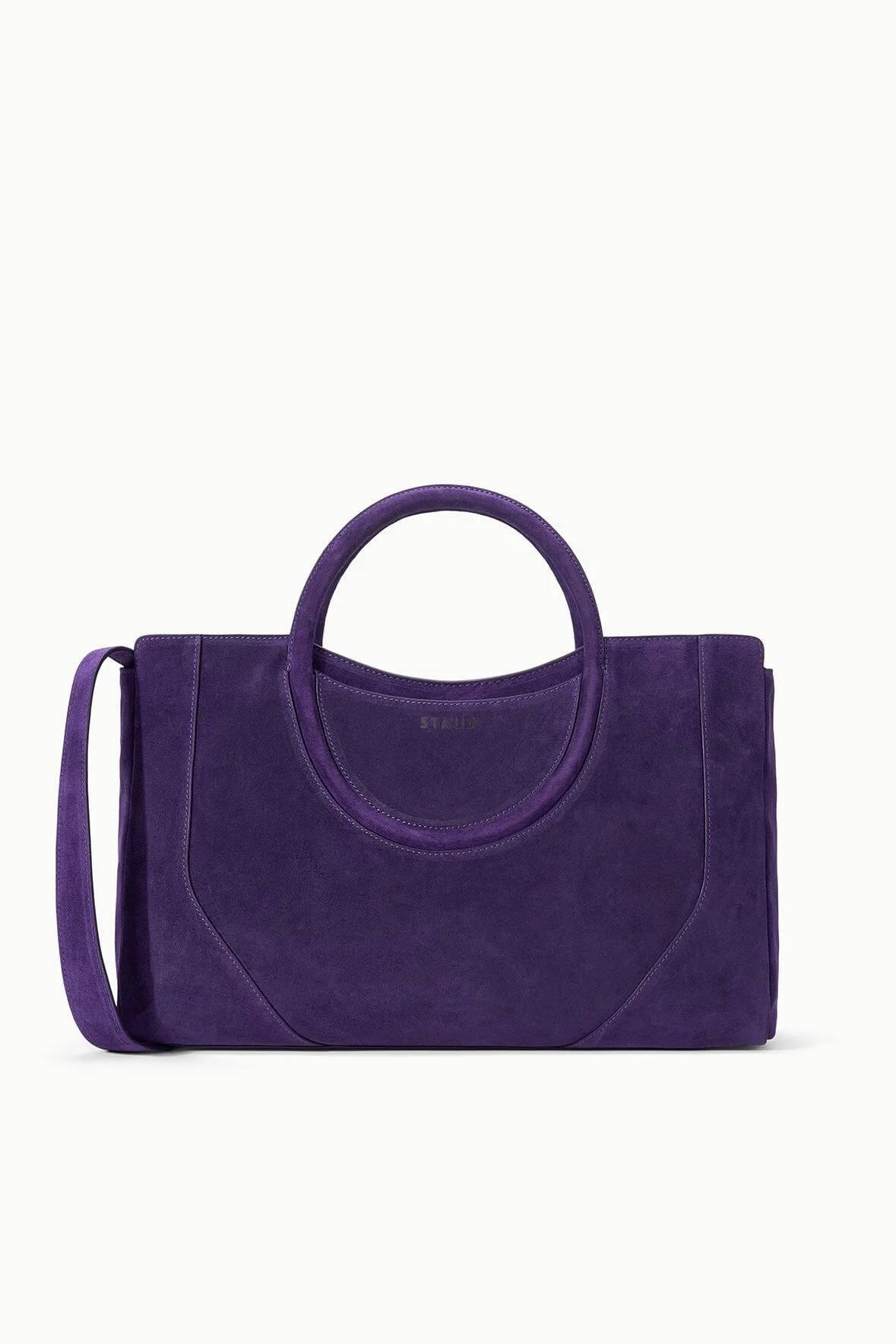 STAUD MAUDE SATCHEL AMETHYST - 1