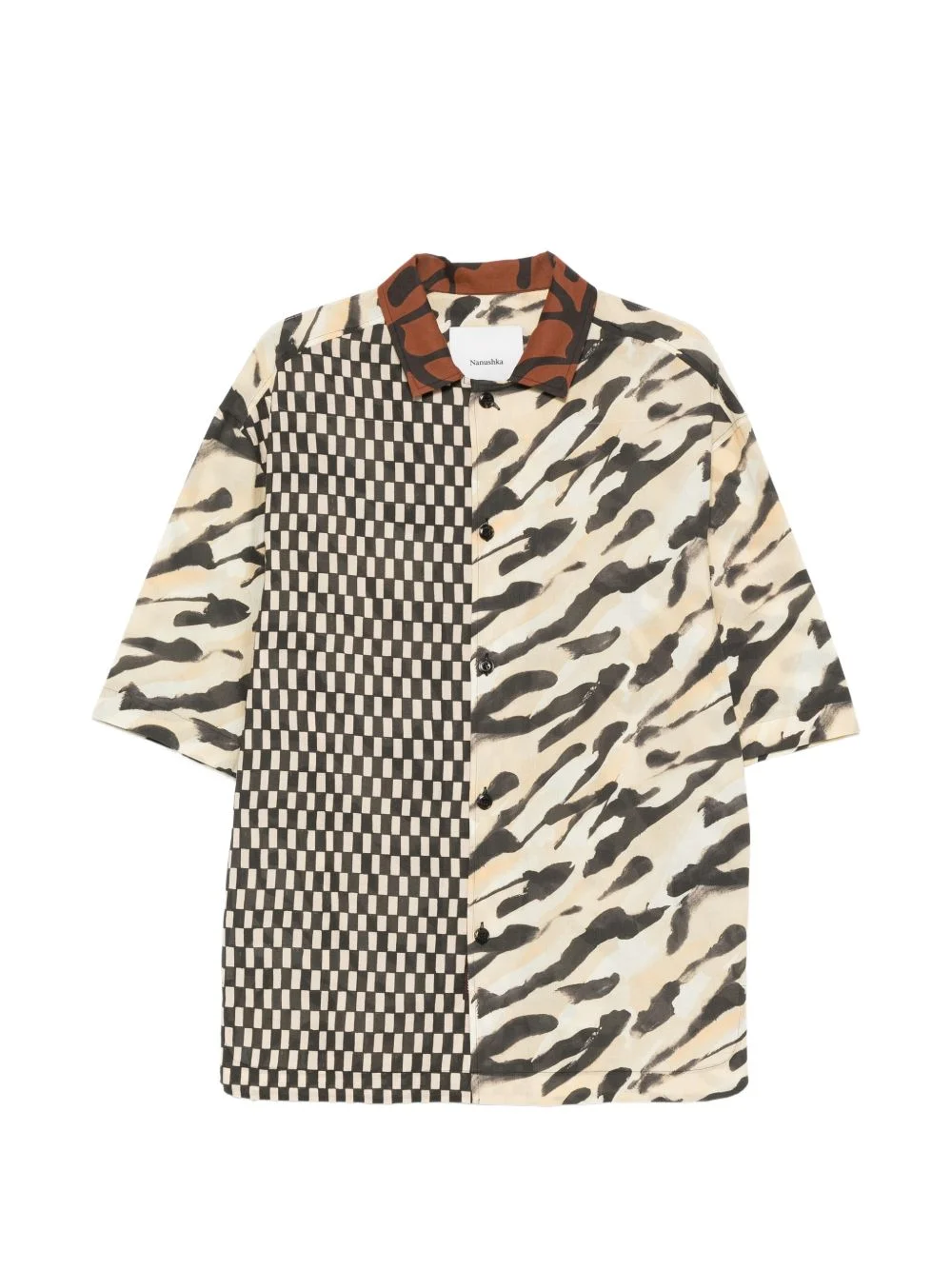 Anwell patterned shirt - 1