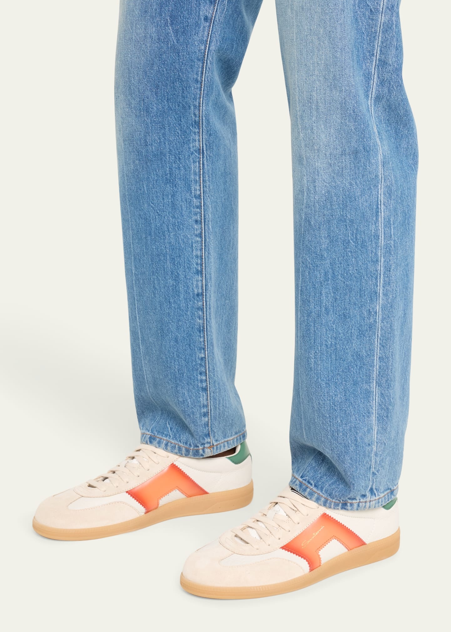 Men's DBS Suede & Leather Low-Top Sneakers - 2