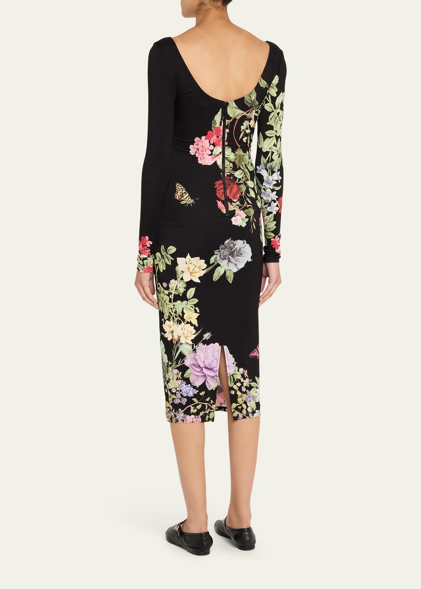 Delora Scoop-Neck Ankle Dress - 3