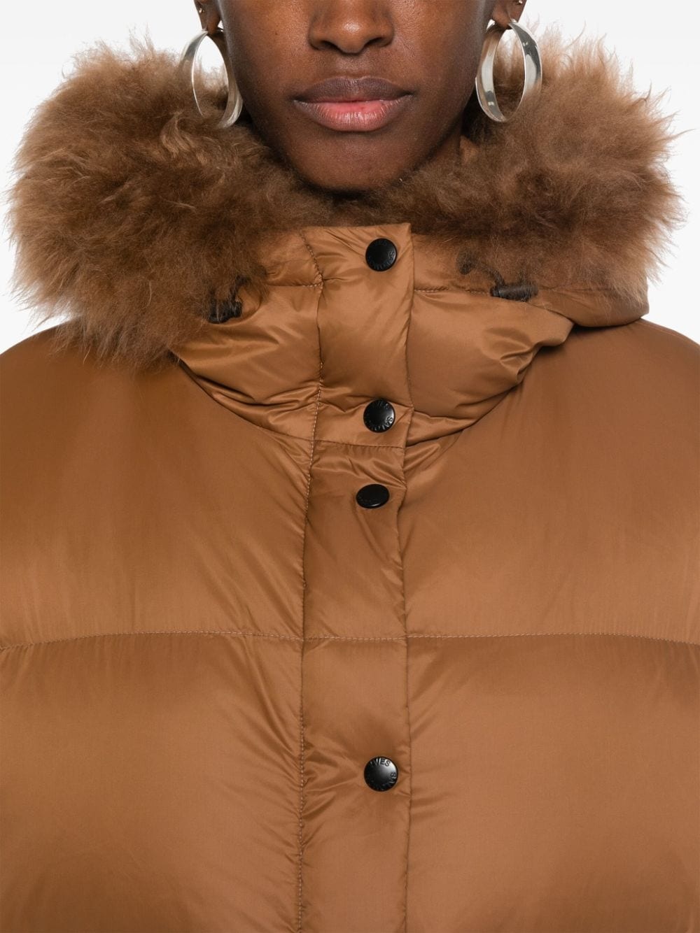 water-repellent puffer jacket - 5