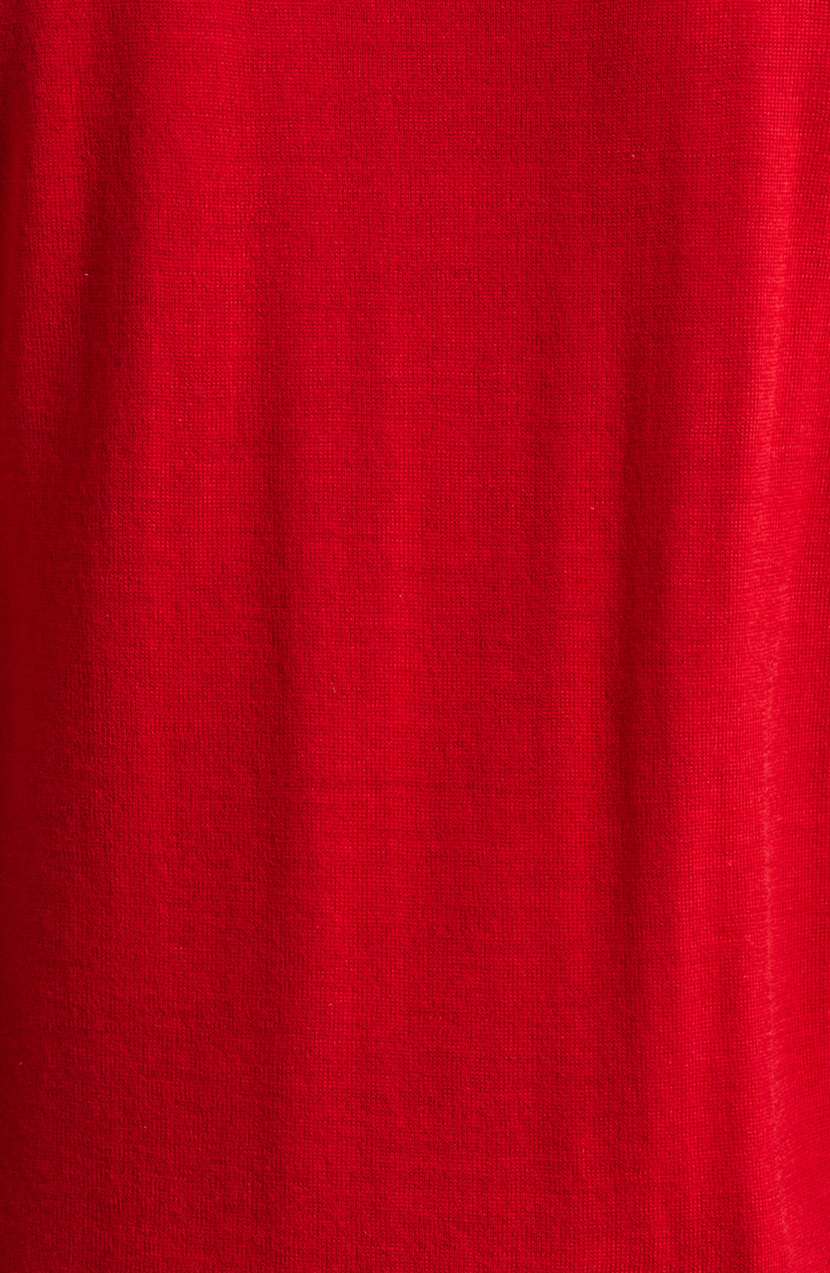 Sporty & Rich Vendome Merino Wool Sweater in Dark Red at Nordstrom - 6