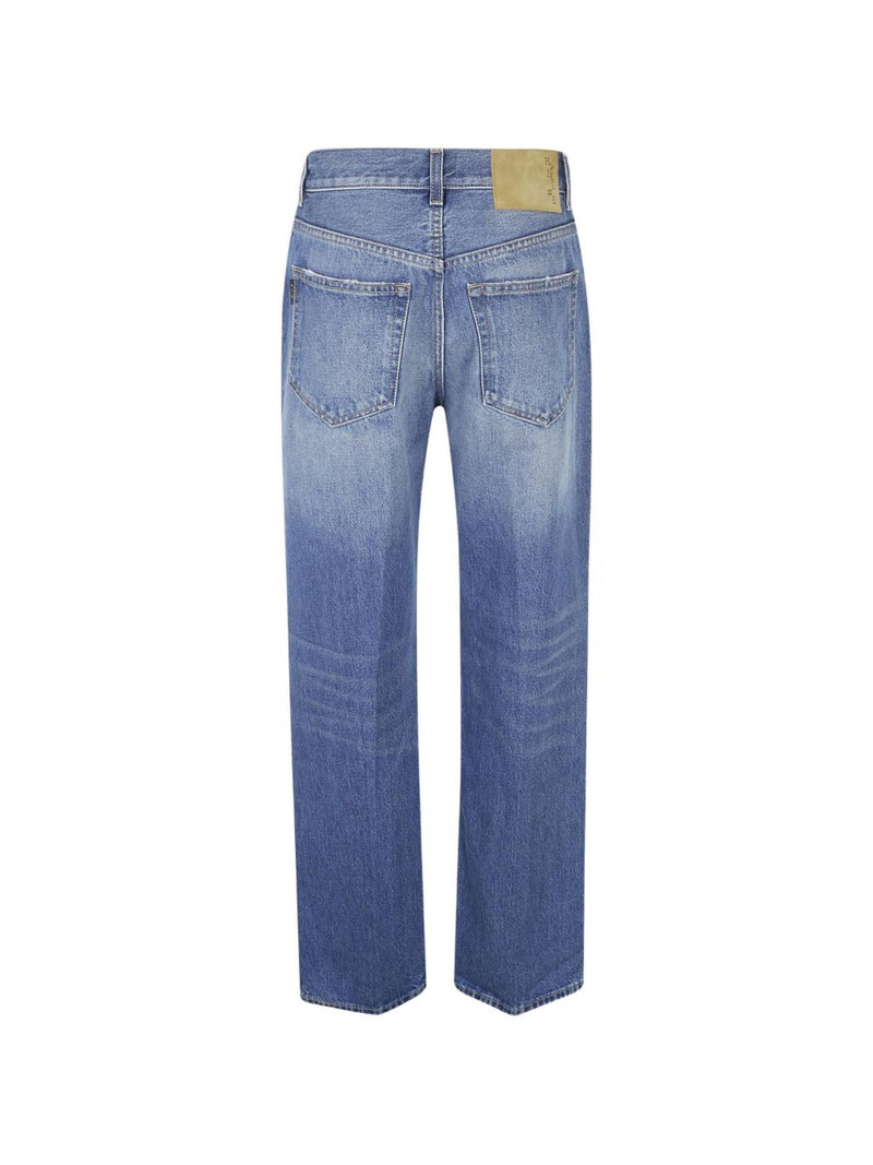 HAIKURE Bonnie faded-effect jeans outlook
