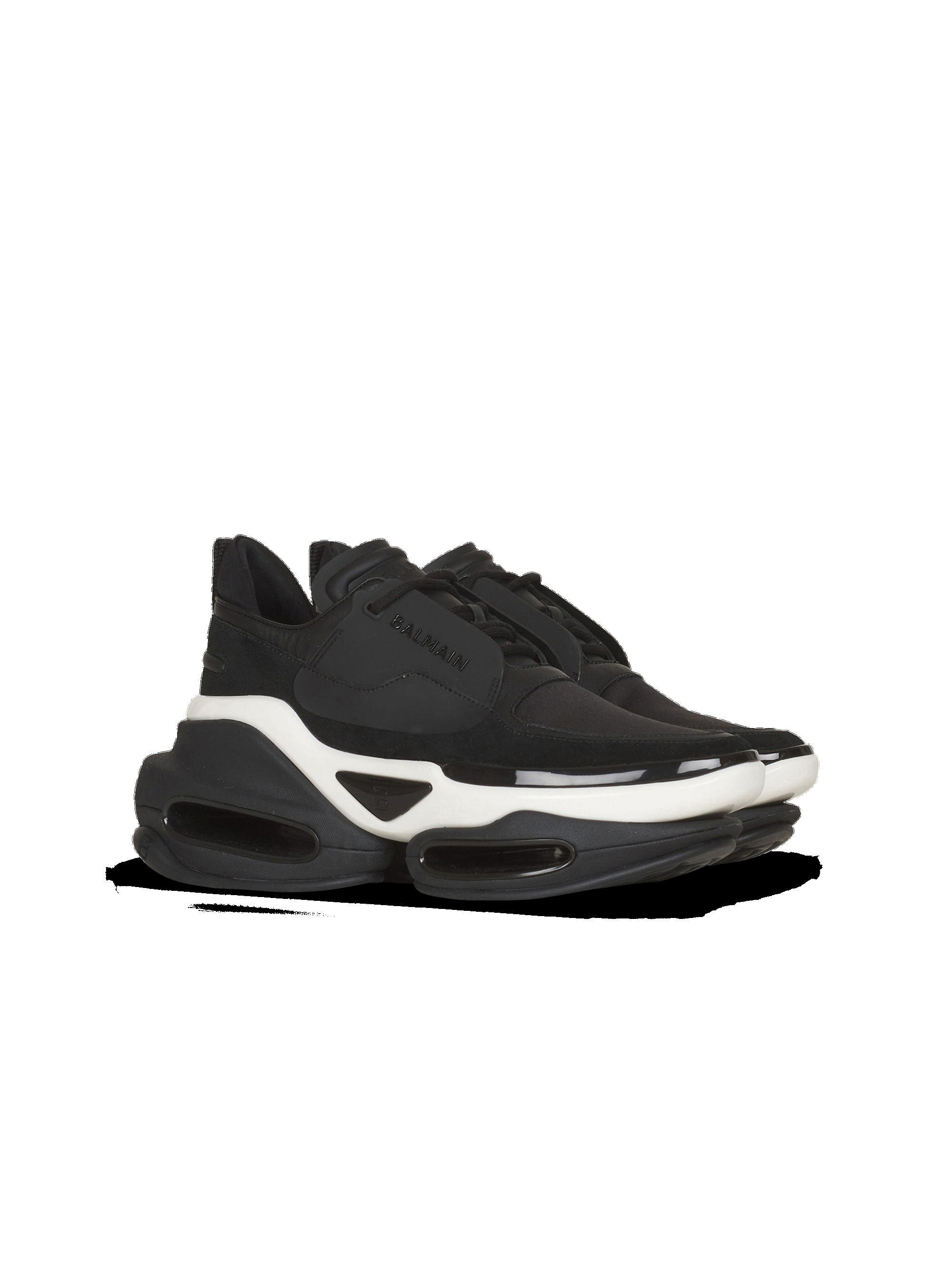 EXCLUSIVE - leather B-Bold low-top sneakers - 2
