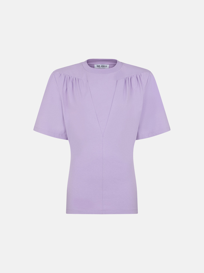 ''JEWEL'' LILAC T-SHIRT 1