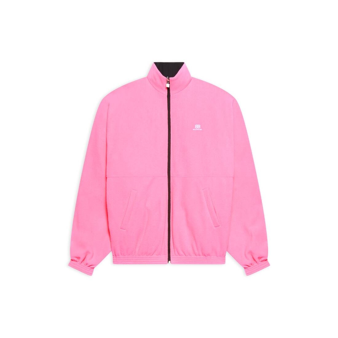 Women's Reversible Tracksuit Jacket   in Black - 9